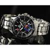 Мужские часы Casio Edifice EFR-552D-1A3 с хронографом, водонепроницаемость 100 м, нержавеющая сталь