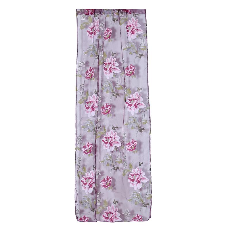 1 шт., занавеска с пионом, подвесная занавеска 100*200 см, дверь, окно, комната, перегородка, занавеска, потрясающая