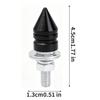 Universal Car License Plate Aluminum Alloy M6 Screws Corrosion Resistant Fasteners for ATV Motorcycle Exterior Modification