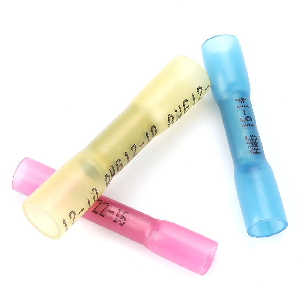 300 Pcs Insulated Heat Shrink Wire Connectors Red Blue Yellow Electrical Terminals  Automotive