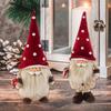 652F Portable Handmade Dwarf Gnomes Mushroom Gnomes for Tabletop Christmas Decors