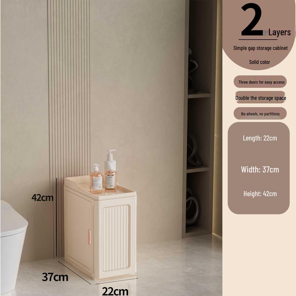 Настенная полка для хранения в узких местах в ванной комнате, выдвижного типа