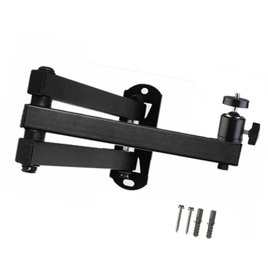 Adjustable Ceiling and Wall Projector Bracket Holder with Integrated Ball Joint for Easy Angle Setting