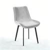Stretchable Fabric Velvet Chair Cover Short Size Short Back Chair Cover  Dining Room