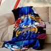 SONIC Pattern Blanket, Cozy Blanket for All-Season Comfort on Sofas, Beds, Office, Car, Camping and Travel