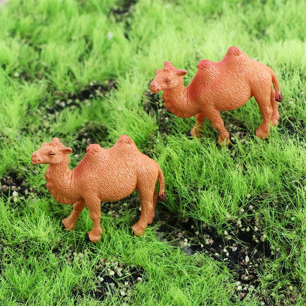 2/6/10pcs Desert Ornament Model Camel Fairy Garden Home Decoration Miniature Figurines