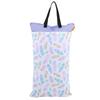 Large Hanging Wet/Dry Cloth Diaper Bag Waterproof Baby Inserts Nappy Laundry Storage Bag EF203