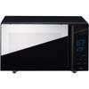 TWINBIRD Микроволновая печь однофункциональная для одинокого проживания плоский стол 20 л 4 уровня переключения мощности 600 Вт таймер на 15 минут зеркальное стекло черная работающая на любой частоте