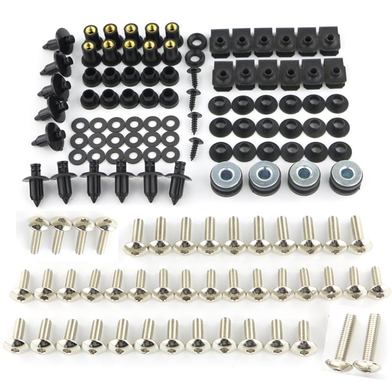 Fit For Suzuki GSXR 1000 GSX-R1000 2001-2018 GSX-S1000F 2015-2018 Complete Full Fairing Bolts Kit Bodywork Covering Bolts