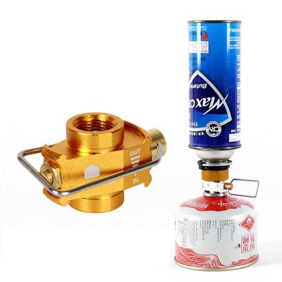 Кемпинговый газовый накопитель Plus Газовый конвертер Shifter Refill Flat Tank Conversion Adapter