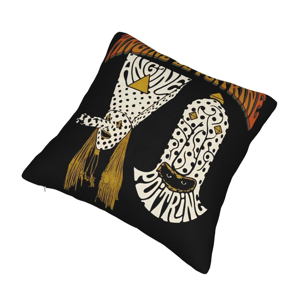 Decorative Pillowcases Angine De Poitrine Rock Band Merch Living Room Pillow Case Cover Zippered Multi Size