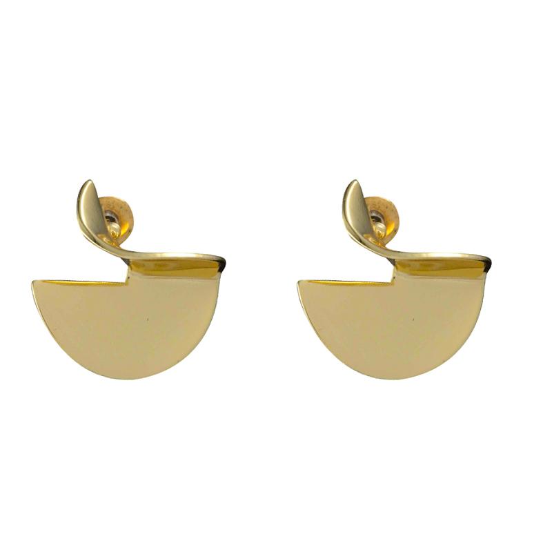 Металлические массивные серьги в стиле ретро для женщин, модные европейские длинные серьги с круглыми звездами и квадратами неправильной геометрии, длинные серьги, ювелирные изделия