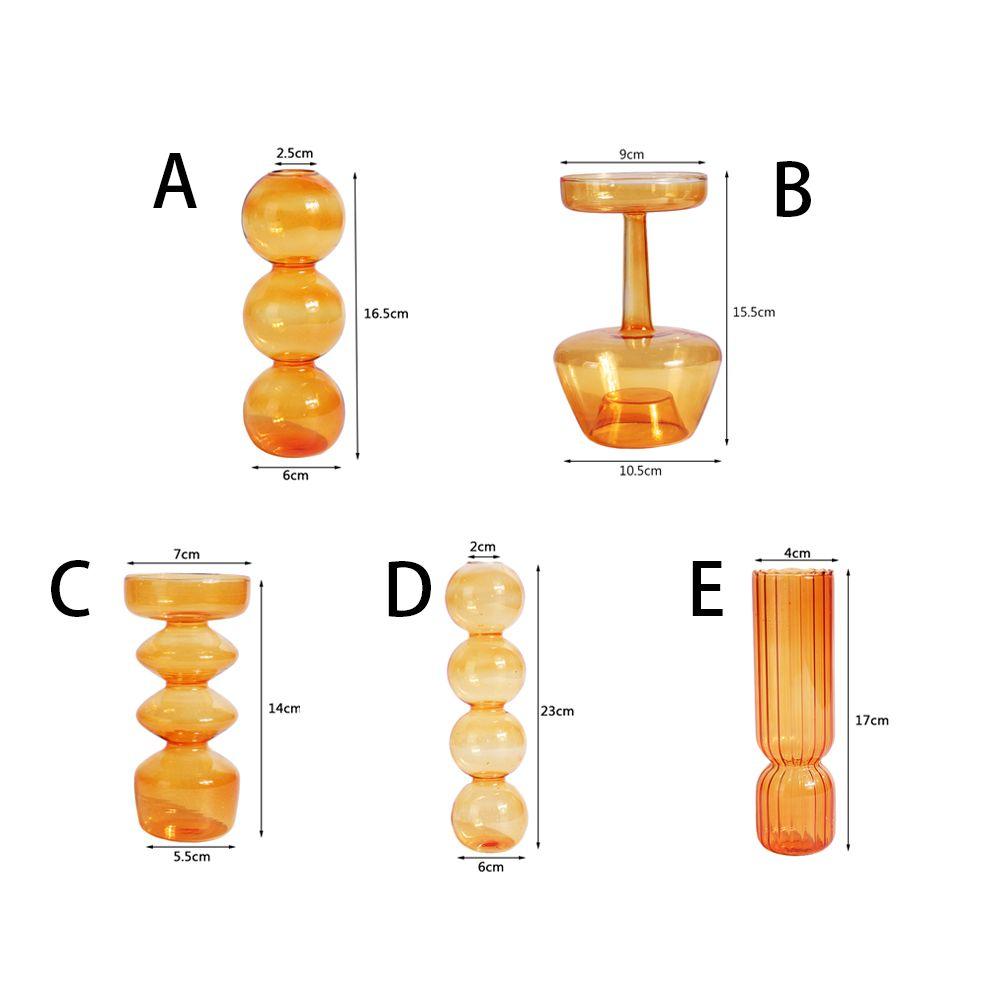 Plant Glass Bottle Weddings Parties Flower Pot Flower Vase Home Decoration Table Decor Glass Vase