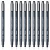 PENTEL Point Liner 10 Water-Based Pen, 0.3mm, Black, Pens, S20P-3AD(10)
