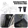 10/20/50/100PCS Auto Mudguard Lining Snap Screws For Engine Cover Undertray Splashguard Wheel Fastener Clips Bolt