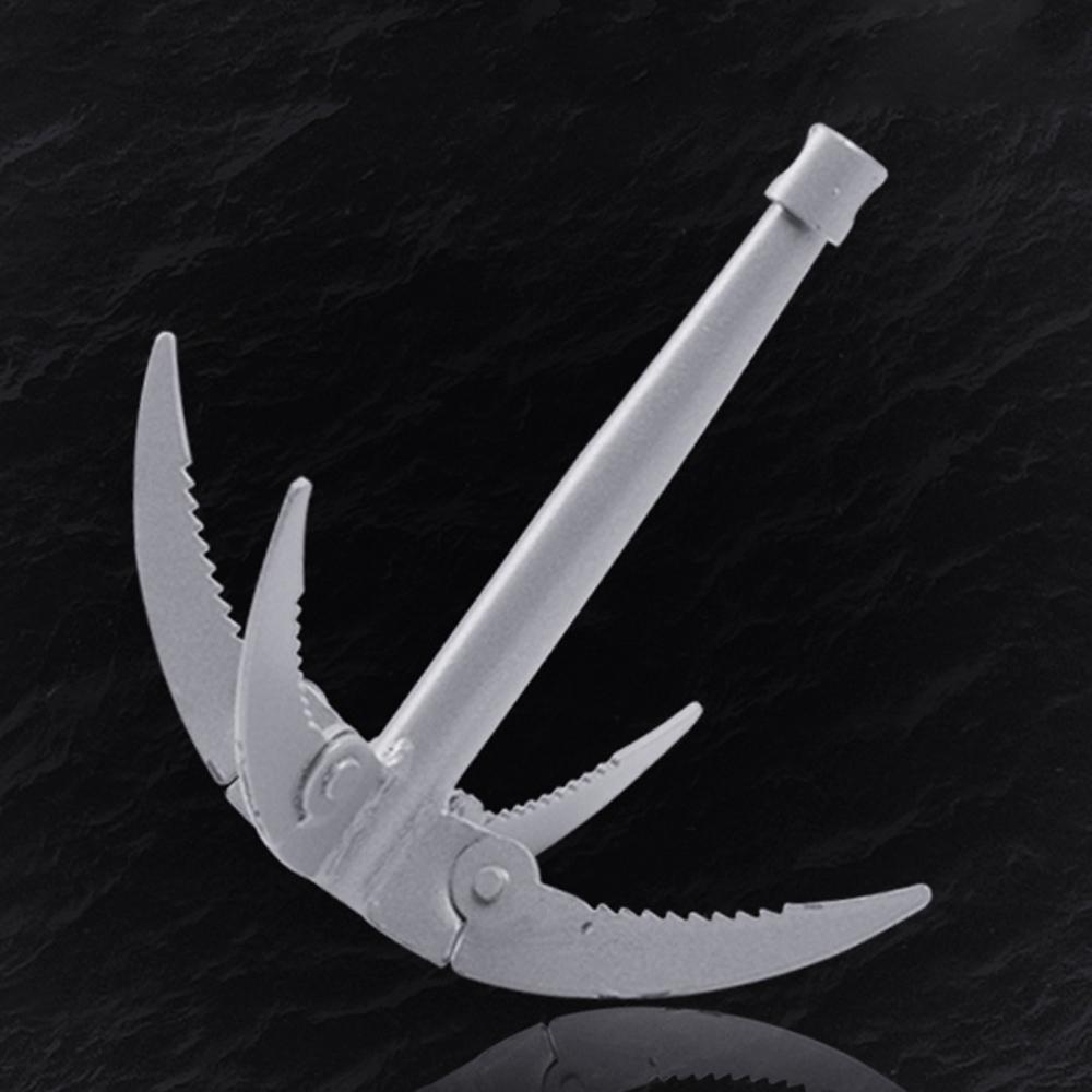 Складной 4-лапый якорь Коса Машина для резки водных растений Травы Острый нож Садовые инструменты Рыболовные аксессуары Снасти Новый