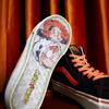 Vans Miro&Wujo X Ограниченная серия кроссовок-хайтопов для скейтбординга к году Кролика Унисекс Черно-оранжевые VN0A4BVTY8J