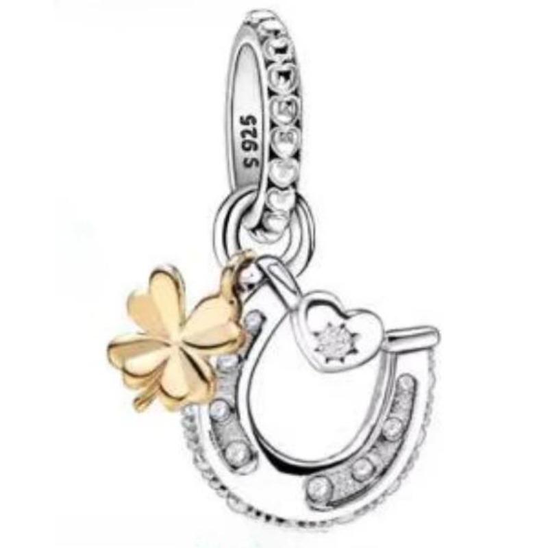 Copper Fashion Squirrel Maple Leaf Autumn Series Charms Beads Fit Original Bracelets Diy Jewelry Making