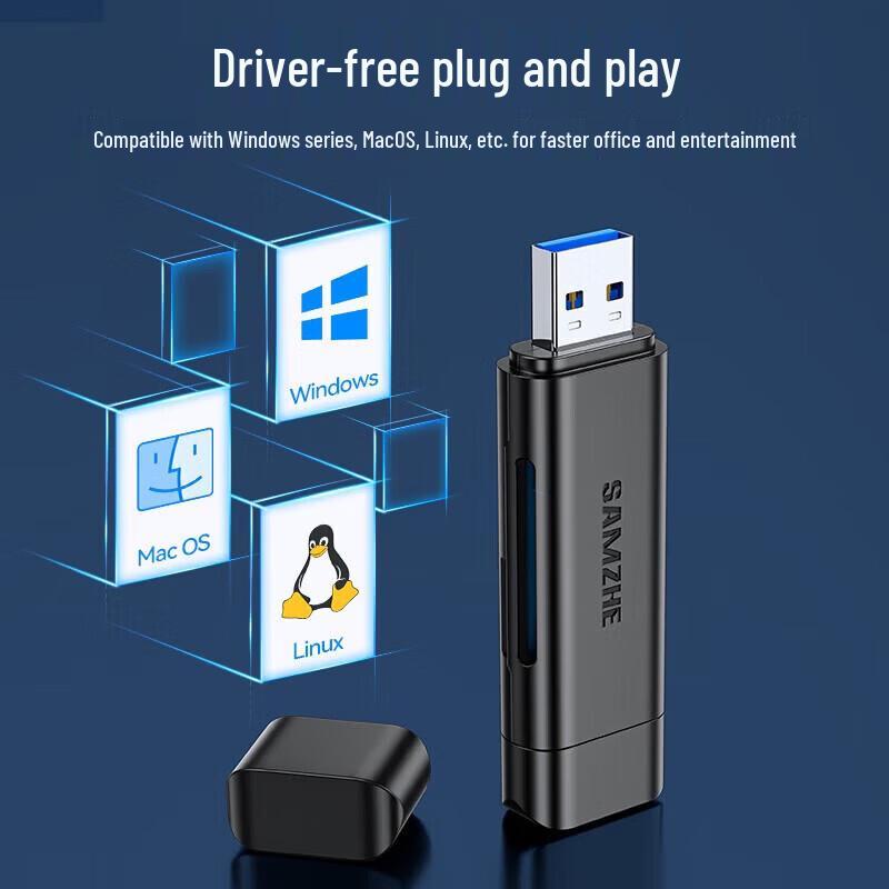 SAMZHE USB-C кардридер SD/TF