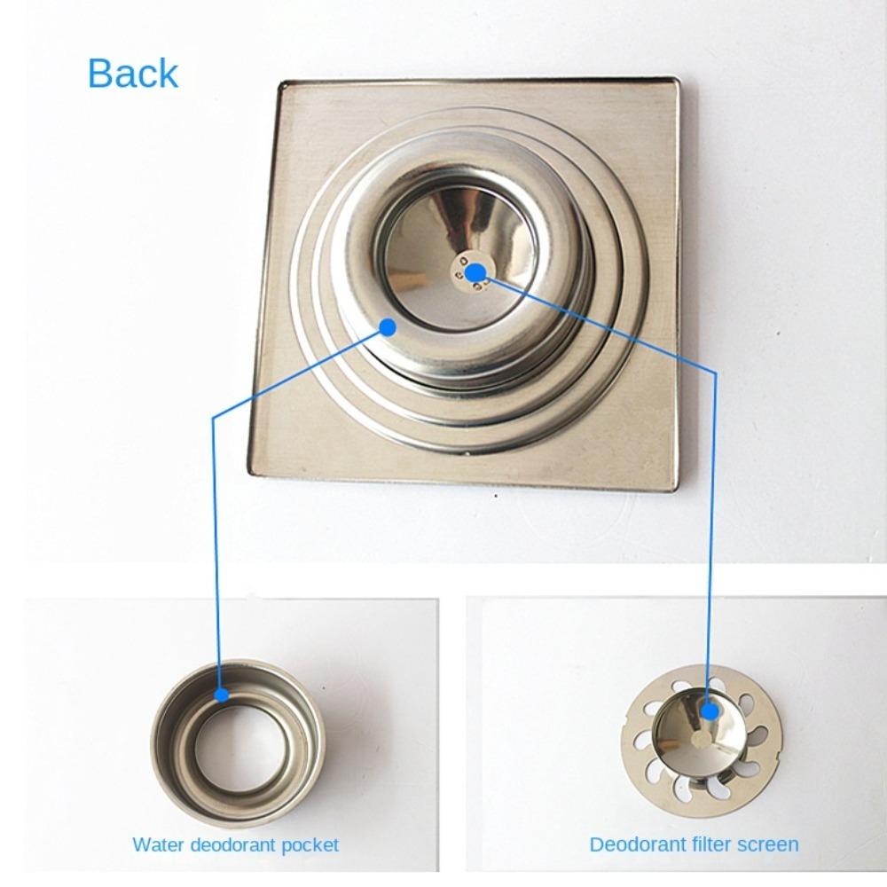 Backflow Preventer Shower Floor Drain Drain Filter Plug for Washing Machine Installation