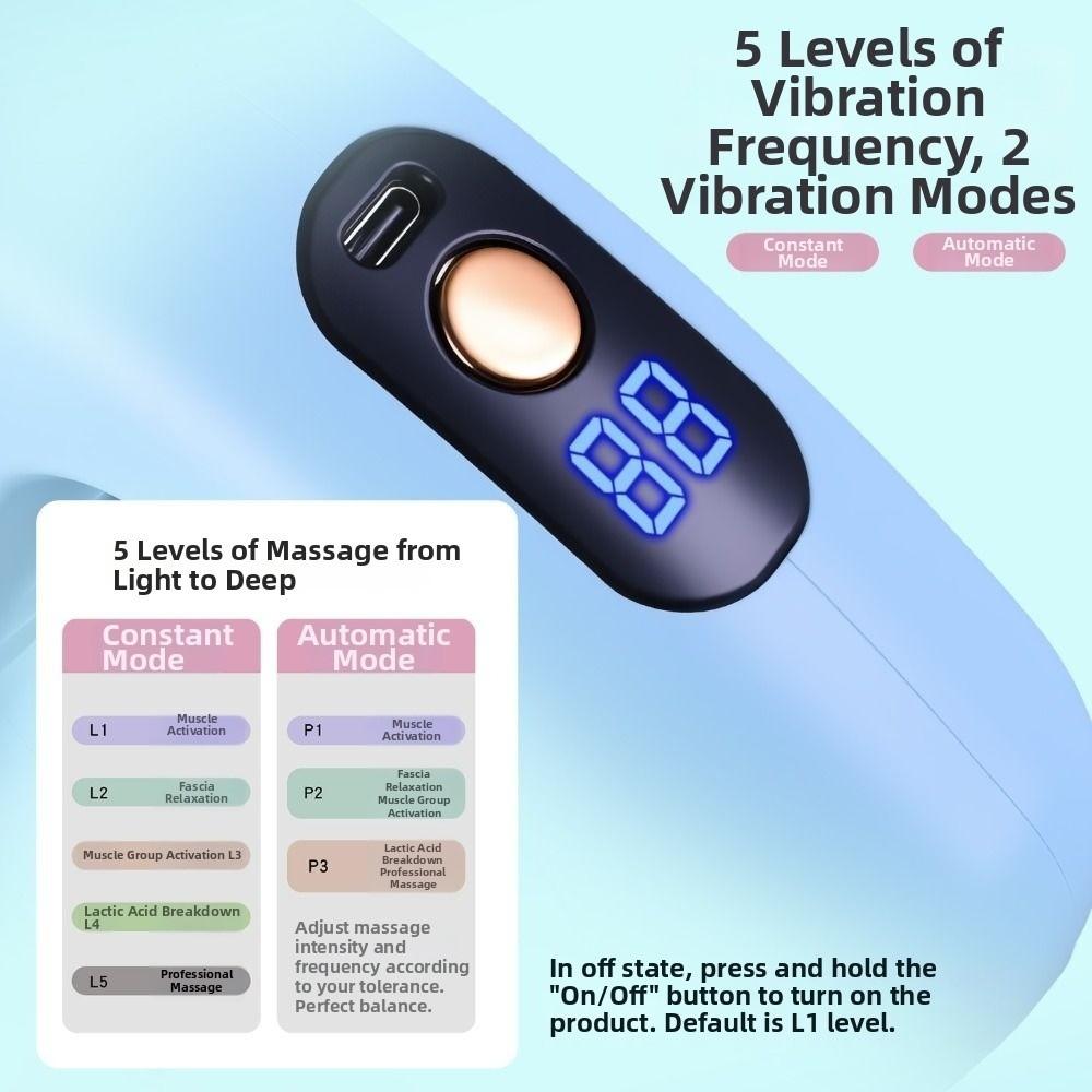 Ergonomic Electric Fascia Massage Ring Adjustable Speed Full-Body Fascia Ring Gym