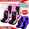 Universal Car Seat Covers Full Set Car Seat Decoration Rear Front Auto Seat Cover Mat Automobiles Seat Covers Protector Cushion Front Rear Truck SUV