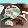 Acetate Chic Handmade Hair Claw Clips For Effortless Updos In Fashionable Colors