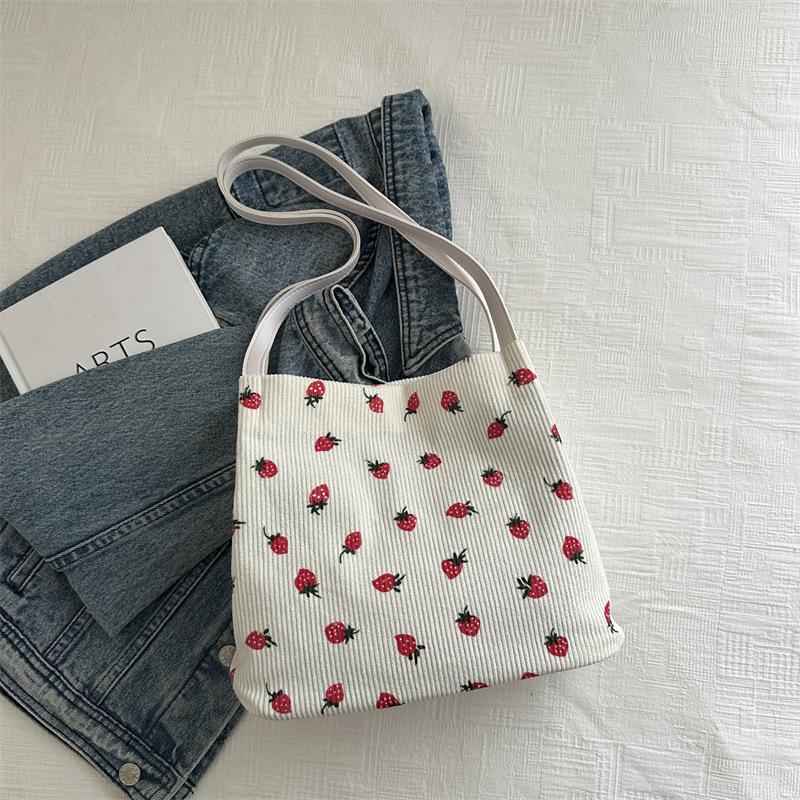 Простая и модная большая сумка-тоут женская сумка 2024 года, новая летняя сумка для поездок на работу, повседневная простая сумка через плечо для женщин