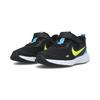 Nike Революция 5 Лимонный яд (PS) Детские кроссовки черные лазерно-синие гипер-малиновые BQ5672-076