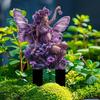 Садовый колышек серии Fantasy, устойчивый к погодным условиям, декоративный колышек Fairy, 2D, плоское акриловое украшение с колышком для декора двора на открытом воздухе