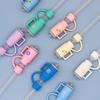 Large Caliber 10mm Straw Cap, Colored Tea Cup Straw Cover, Dust-Proof Pearl Milk Tea Straw Dust Cover