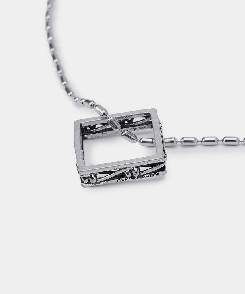 Ожерелье Maison Mined Square Fusion