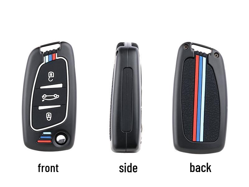 Чехол для ключа Dongfeng Peugeot для моделей 207, 301, 308, 408, 508 и 3008 с логотипом.