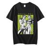 Anime Jojo Bizarre Adventure Stone Ocean Print T Shirt Men Women Fashion Tee Shirt Harajuku Manga Streetwear Unisex Oversized T-shirt