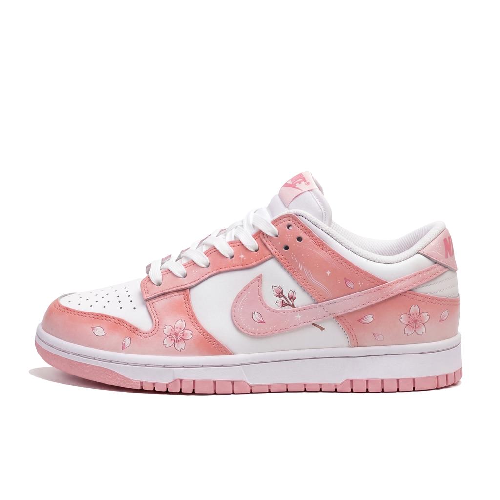 Nike Кроссовки Dunk Цветок вишни Розовый туман, Сумка для покупок, Молодежный, Девичий, Девушка FB9109-125(Team358-s-box)