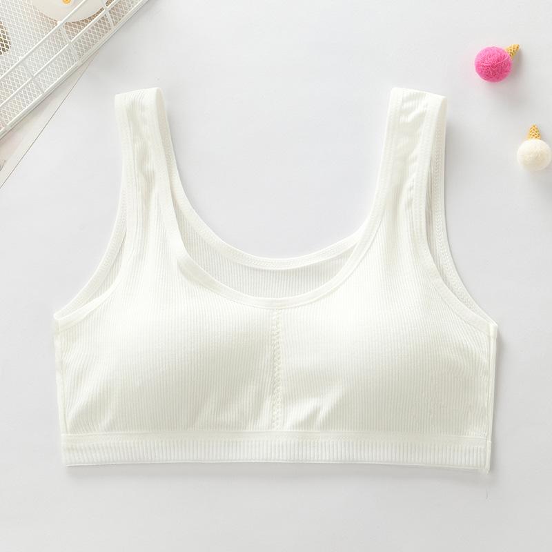 Нижнее белье для девочек, детский спортивный бюстгальтер для школьников младших классов, жилет для девочек