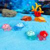 10/30Pcs Colorful Mini Turtle Figurine Glow-in-the-dark Tiny Tortoise Ornament Miniature Animal Statue