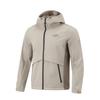 Li Ning Fitness Series Water-Resistant Windproof Fleece-Lined Warm Outdoor Casual Versatile Climbing Jacket Unisex Jacket Dusty-Gray AFDU939-1