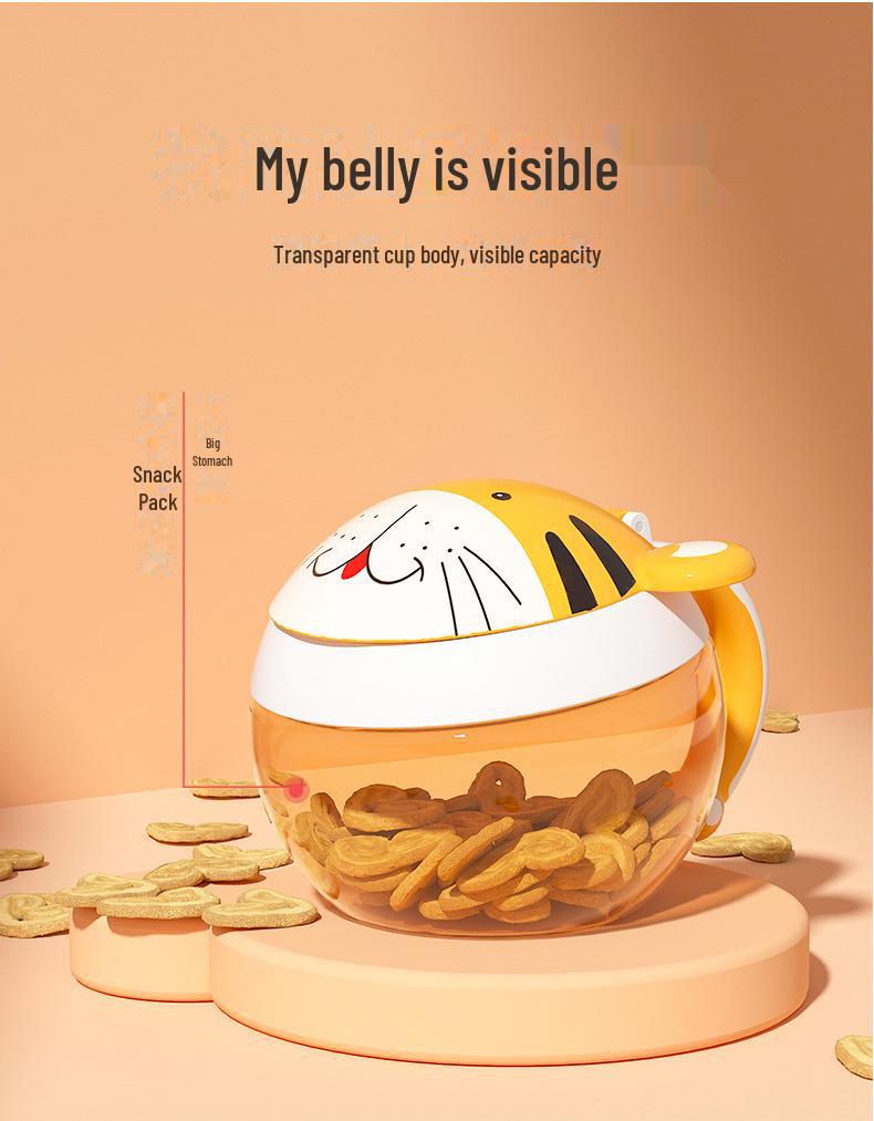 «Запечатанная миска для закусок из тритана с рисунком для детей — подходит для улицы и малышей»