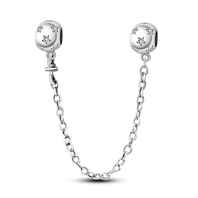 Silver Clasp 925 Silver Clip Charms Beads Stopper Fit Bracelet 925 Silver Jewelry Clip