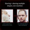 4 в 1 набор для ухода за волосами, электрическая бритва для головы, носа, ушей, мужская машина Tras, 5 вращающихся лезвий, пять бритвенных головок, тример Bart Skullshaver
