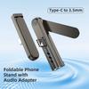 Rotating 360 Bracket USB C Adapter Fast Power Delivery Fast Charging Adapter  For Phones
