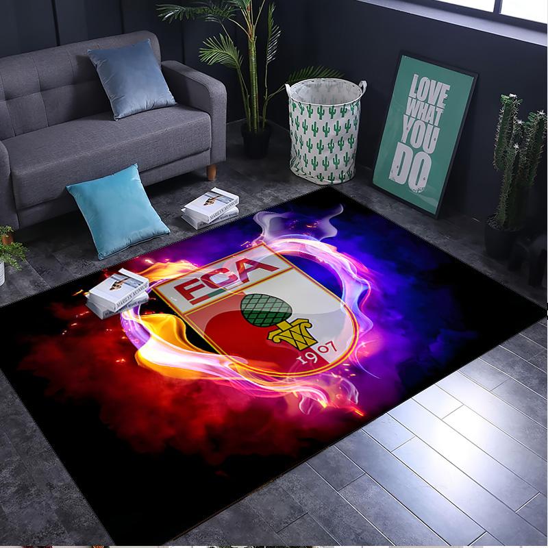 1PC rug Augs-burg Football Crest Carpet, Chair Rug,Area Rug for Office Bedroom living rooms bedroom, Doormat decor Christmas fan gifts