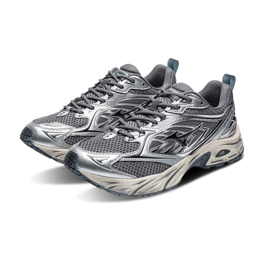 Mizuno Fiyi V2 Функциональные Модные Универсальные Толстая Подошва Амортизация Комфортные Дышащие Винтажный Стиль Низкие Беговые Кроссовки D1GH241517