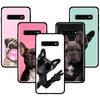 Силиконовый чехол для телефона Samsung Galaxy S20 FE S22 S21 Ultra 5G S10e S10 S8 S9 Plus S7, мягкая задняя крышка, принципиально, французский бульдог, собака