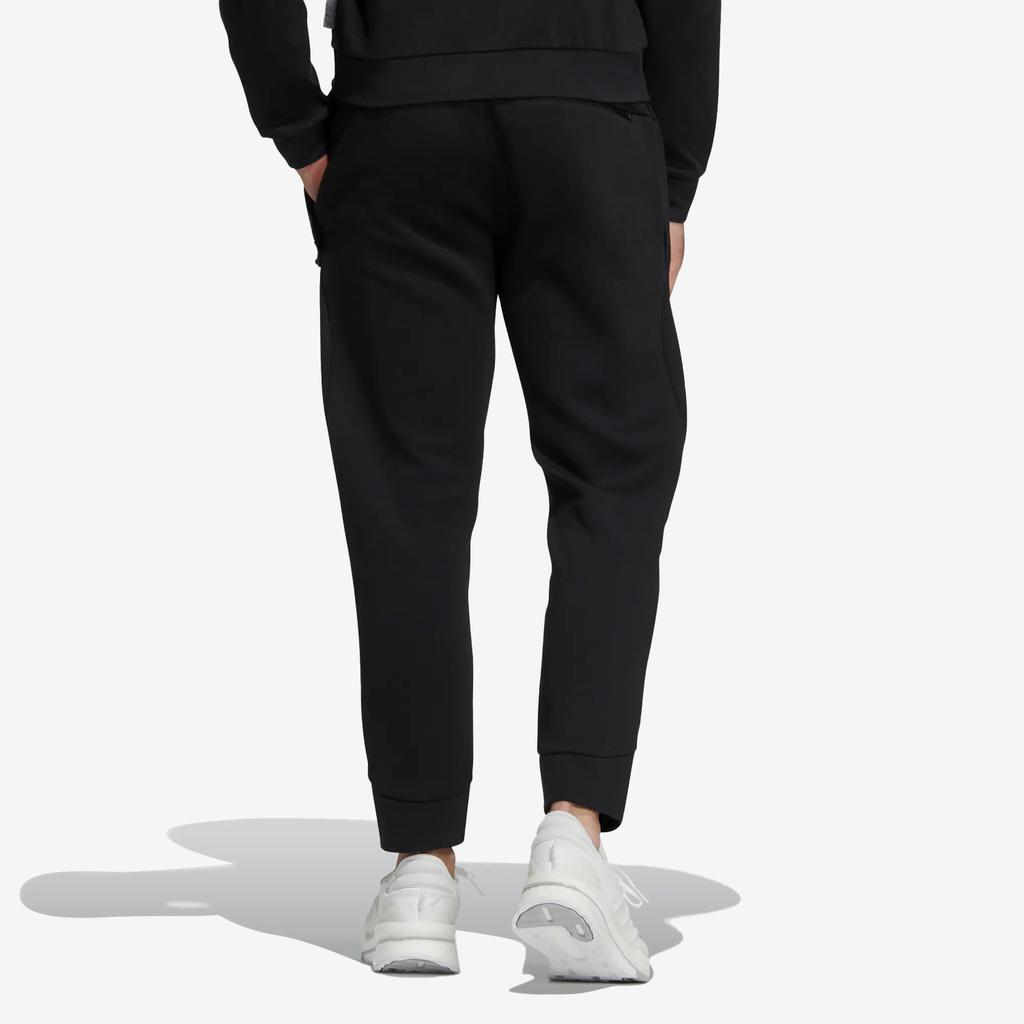 Adidas SS23 Solid Casual Sports Pants Men Bottoms Black IA8185