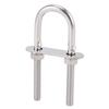 4pcs Premium Round U Bolts With Nut Plate Washe Steel U Bolts Versatile Boat U Bolt  For Trailer