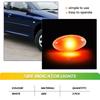 632574 2 X Turn Signal Side Marker Light Repeater Lamp Indicator for Peugeot 206 407 607