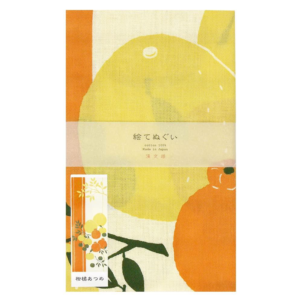 Hamamonyo Illustrated Hand Citrus Collection Towel
