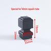 Aluminum Square Tube Decorative Rainproof Post Cap - Anti-Rust for Fence, Balcony, and Stair Handrails